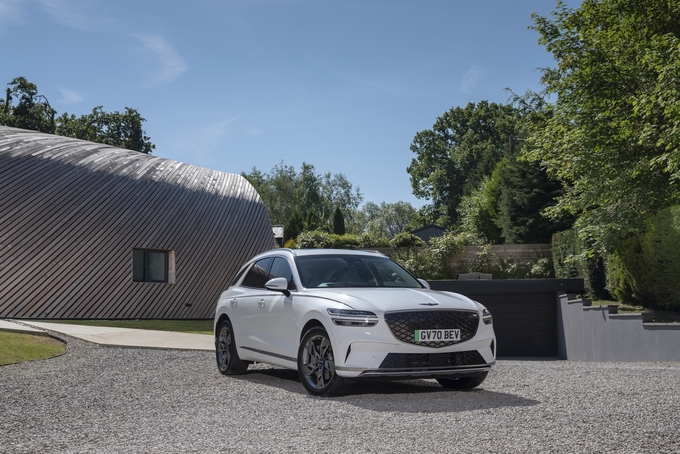 제네시스 GV70 전동화 모델. 사진=현대자동차