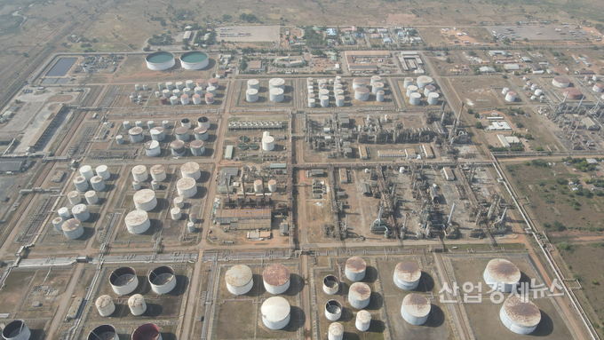 나이지리아 카두나 정유시설 현재 전경. 사진=대우건설