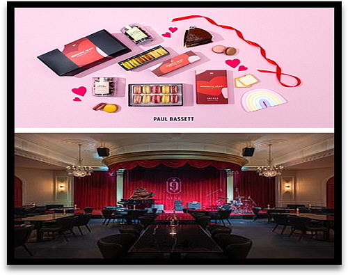 발렌타인 프로모션 이미지 연출 컷...<사진=폴바셋(위), 청담나인(아래) 제공>