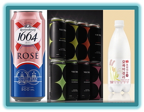 기사 관련 이미지 컷...<사진=하이트진로(좌), 빅팀컴퍼니(중), 이동주조1957(우) 제공> 제공>