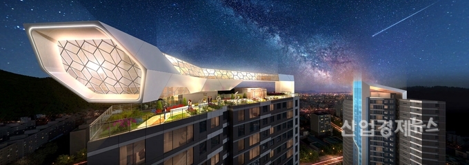 구미 형곡4주공 재건축 옥상 정원. 자료=현대건설