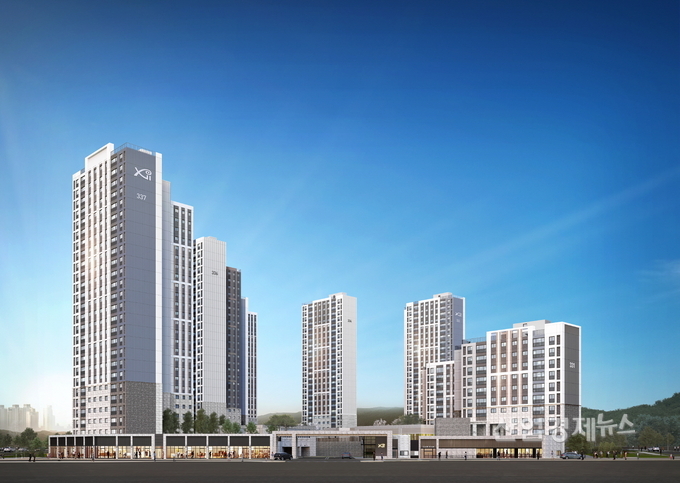 '고덕자이 센트로' 투시도. 이미지=GS건설