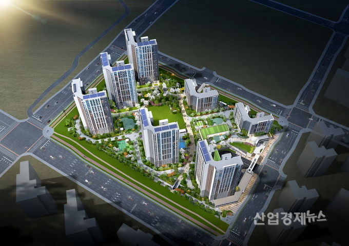 '고덕자이 센트로' 조감도. 이미지=GS건설