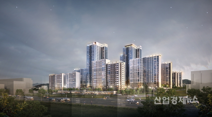 '상무센트럴자이' 투시도. 이미지=GS건설