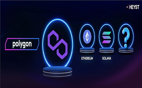 HEYST x 폴리곤(MATIC) 체인 이미지 컷...<사진=탐애탐스 HEYST 제공>