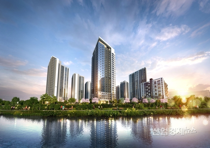 ‘e편한세상 탕정 퍼스트드림’ 투시도. 이미지=DL이앤씨