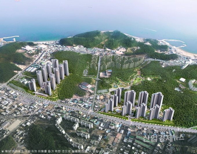 '힐스테이트 환호공원' 광역조감도. 이미지=현대건설