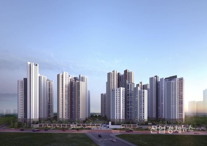 '인덕원 퍼스비엘' 석경투시도, 이미지= 대우건설·GS건설·롯데건설 컨소시엄