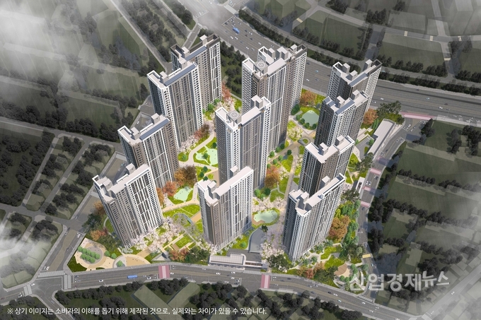 '둔산 자이 아이파크' 조감도. 이미지=GS건설