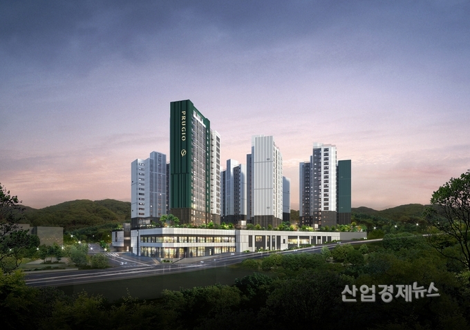 ‘서울대벤처타운역 푸르지오’ 투시도. 이미지=대우건설