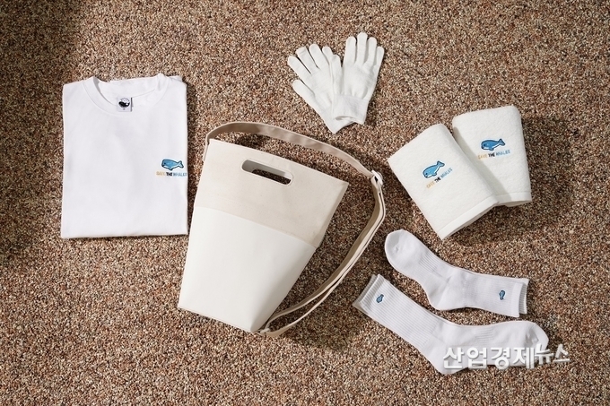 우시산의 친환경 플로깅 굿즈. 사진=SK이노베이션