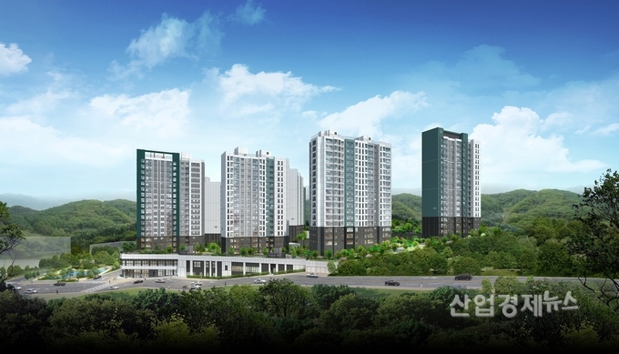 '서울대벤처타운역 푸르지오' 주경 투시도. 이미지=대우건설