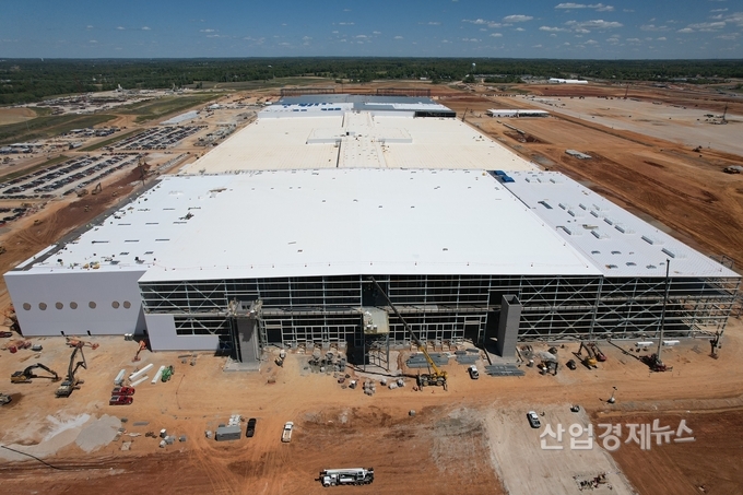 SK온 포드 합작 블루오벌SK 켄터키 1공장. 사진=SK온