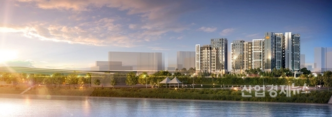 서울 마포구 망원동 가로주택정비사업 투시도. 이미지=DL건설