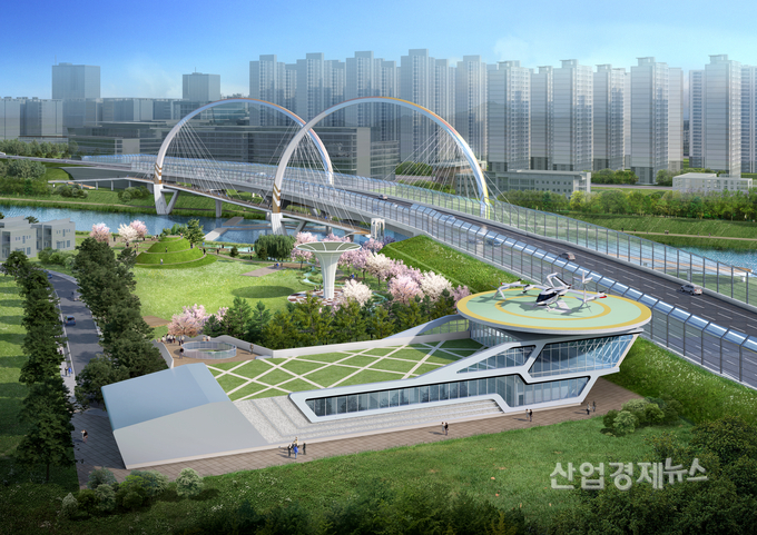 현대건설이 최근 수주한 남양주 왕숙국도. 수주규모가 1조500억원으로 토목분야 사상 최대 수주로 알려졌다. 이미지=현대건설