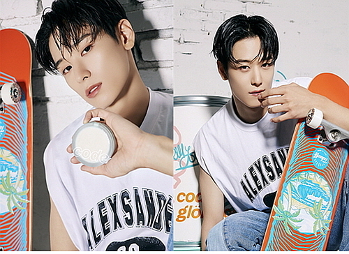 더보이즈 주연 모델 컷...<LG생활건강 제공>