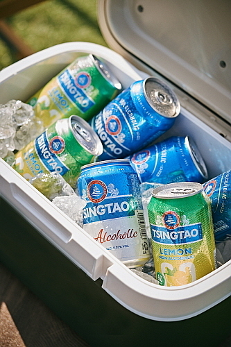 칭따오 논알콜릭 2종...출처: 비어케이