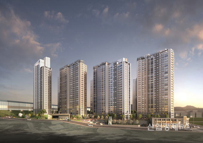 '원주자이 센트로' 조감도. 이미지=GS건설