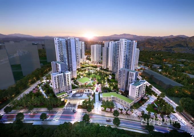 ‘동탄레이크파크 자연& e편한세상’ 조감도. 이미지=DL이앤씨