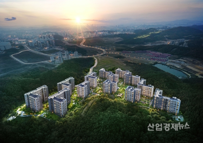 ‘e편한세상 동탄 파크아너스’ 조감도. 이미지=DL이앤씨