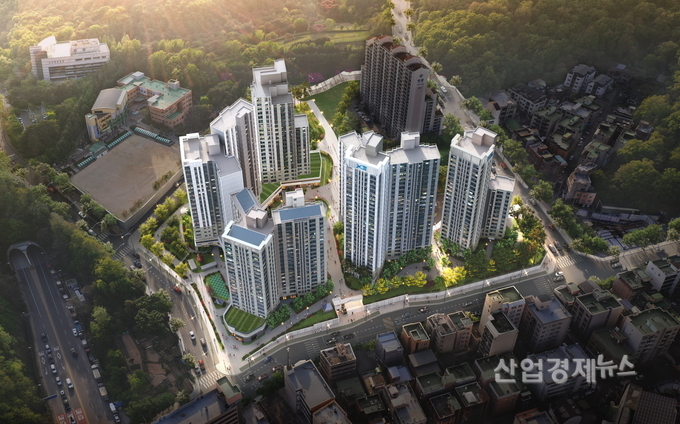 '안양자이 더 포레스트' 조감도. 이미지=GS건설