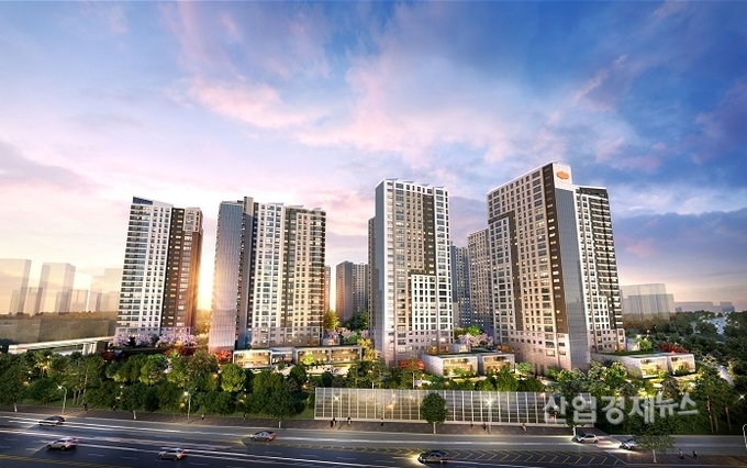 ‘e편한세상 검단 웰카운티‘ 투시도. 이미지=DL이앤씨