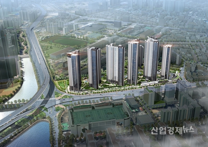 '더 비치 푸르지오 써밋' 조감도. 이미지=대우건설