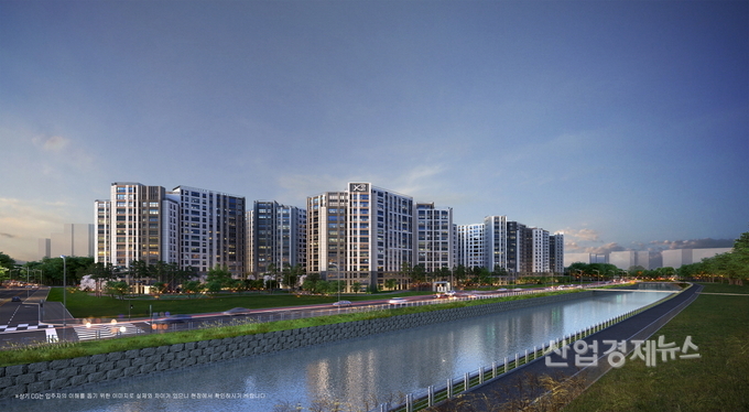‘고촌센트럴자이’ 투시도. 이미지=GS건설