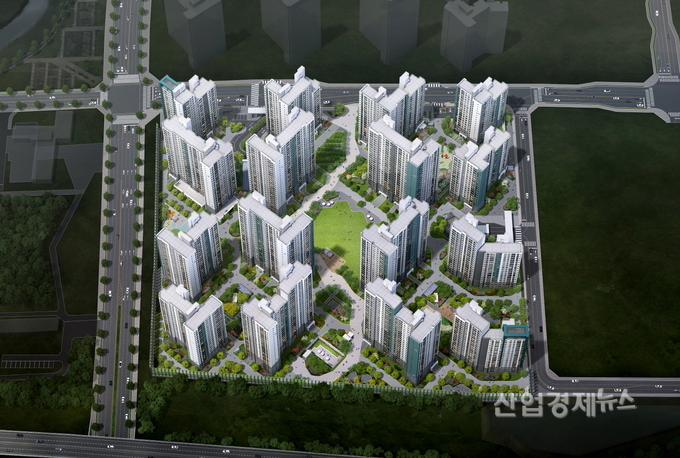 '탕정 푸르지오 리버파크' 조감도. 이미지=대우건설