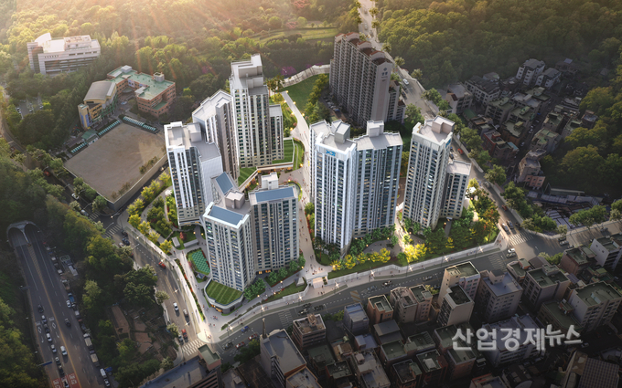 '안양자이 더 포레스트' 조감도. 이미지=GS건설