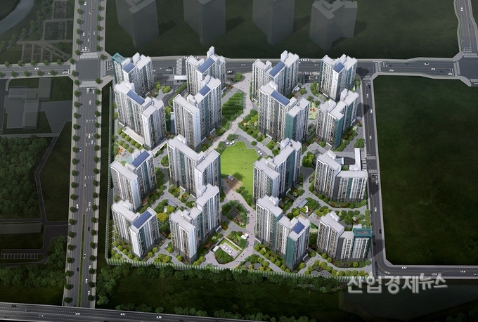 ‘탕정 푸르지오 리버파크’ 조감도. 이미지=대우건설