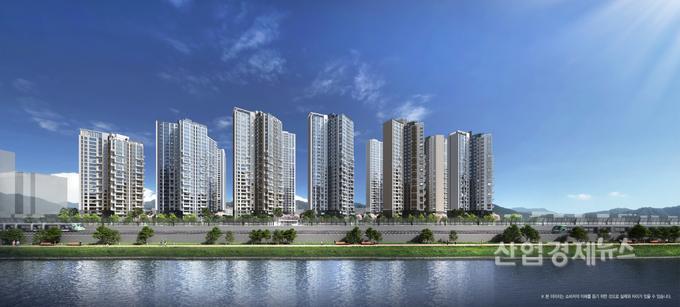 '청계리버뷰자이' 투시도. 이미지=GS건설