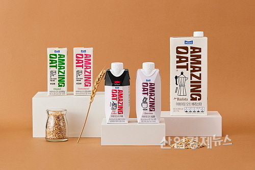 어메이징 오트 제품 라인업...<사진=매일유업 제공>