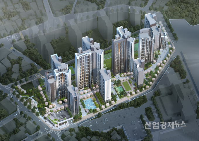 ‘힐스테이트 금오 더퍼스트’ 조감도. 이미지=현대건설