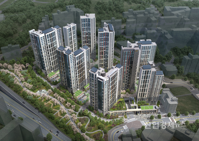 ‘힐스테이트 관악센트씨엘’ 조감도. 이미지=현대건설