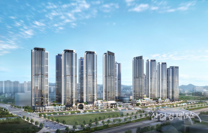 '힐스테이트 더 운정' 투시도. 이미지=현대건설