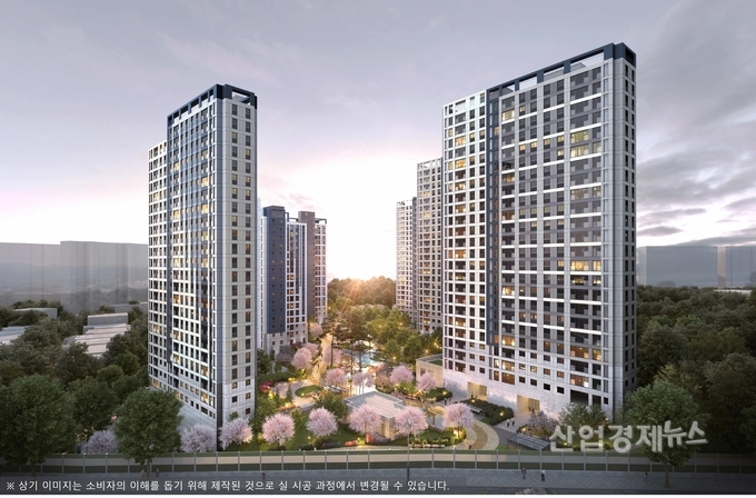 '영통역자이 프라시엘' 투시도. 이미지=GS건설