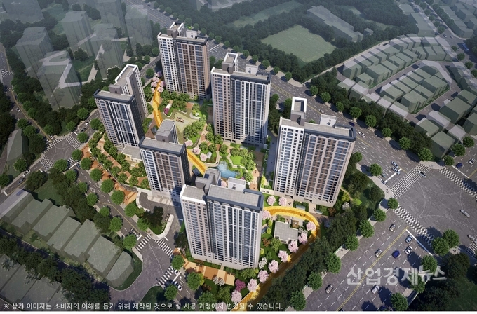 '영통역자이 프라시엘' 조감도. 이미지=GS건설