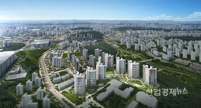 '힐스테이트 동탄포레' 조감도. 이미지=현대건설