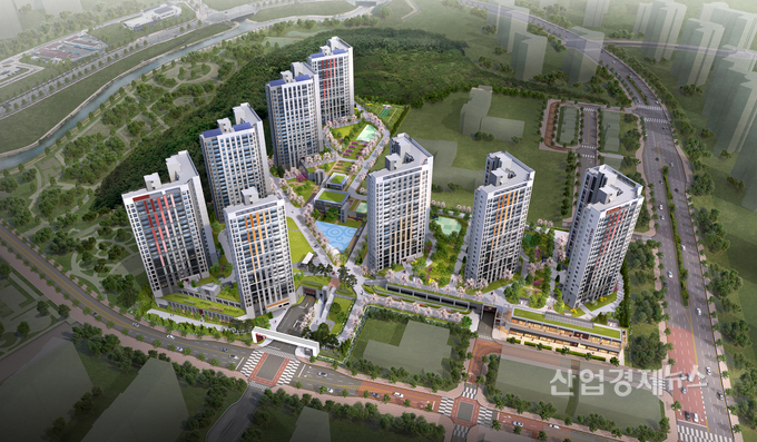 '힐스테이트 동탄포레' 조감도. 이미지=현대건설