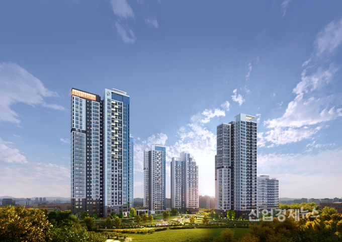 대방동 군부지 투시도. 이미지=대우건설