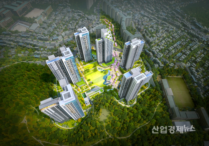 대방동 군부지 조감도. 이미지=대우건설