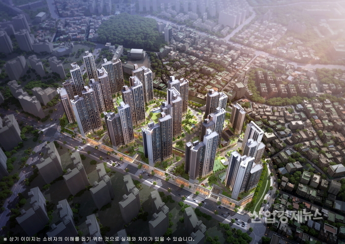 '광명자이힐스테이트SKVIEW' 조감도. 이미지=GS건설