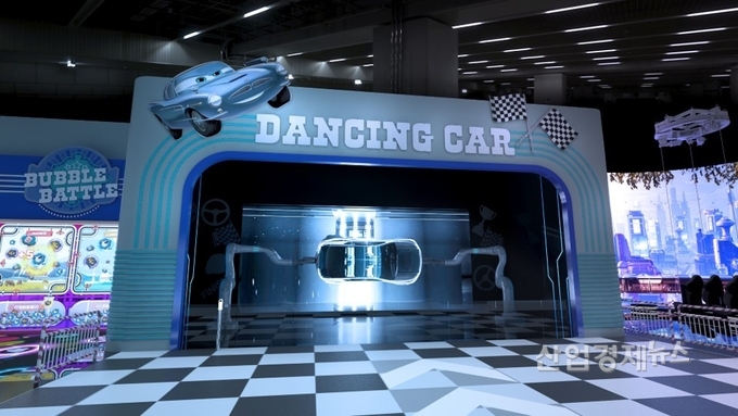 CES 2024 SK그룹관 댄싱카 조감도. 사진=SK온