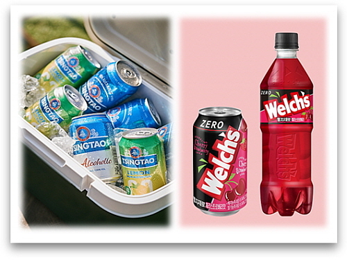 기사 관련 이미지 컷...<사진=비어케이(좌), 농심(우) 제공>