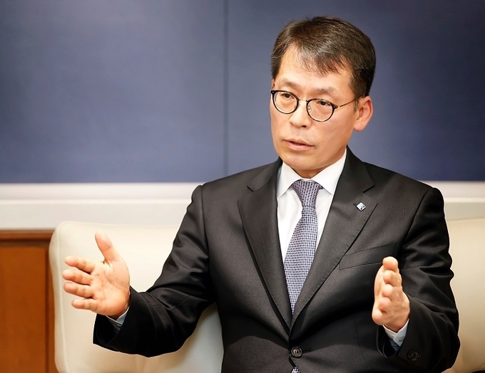 김성태 행장= 사진제공 기업은행