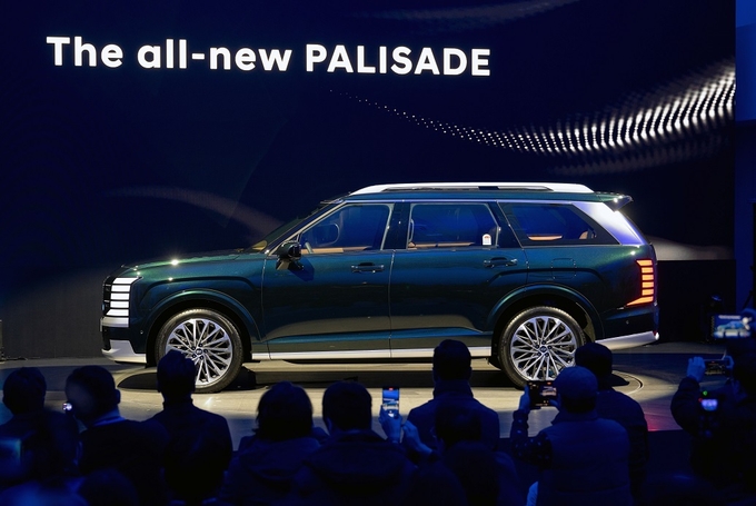 4일(화) 경기도 성남시 수정구 소재 ‘메종 디탈리’에서 팰리세이드의 론칭 행사가 진행됐다. 사진 =현대차