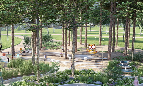 서울국제정원박람회 기업동행정원 조감도...<출처:농심>