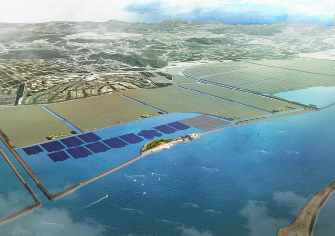 새만금 일대 전경(출처: 신성이엔지)