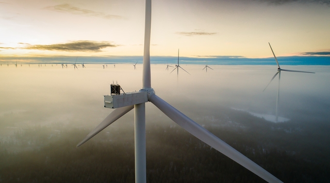 V162-6.2MW 인벤투스(EnVentus) 터빈 모습...<사진=베스타스 제공>